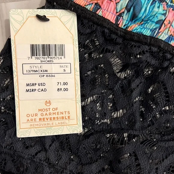 NWT Maaji Hello Sunny Lace Shorts - S - Picture 4 of 5
